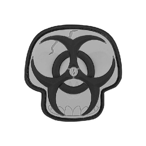 Maxpedition Biohazard Skull Morale Patch - Clothing & Accessories